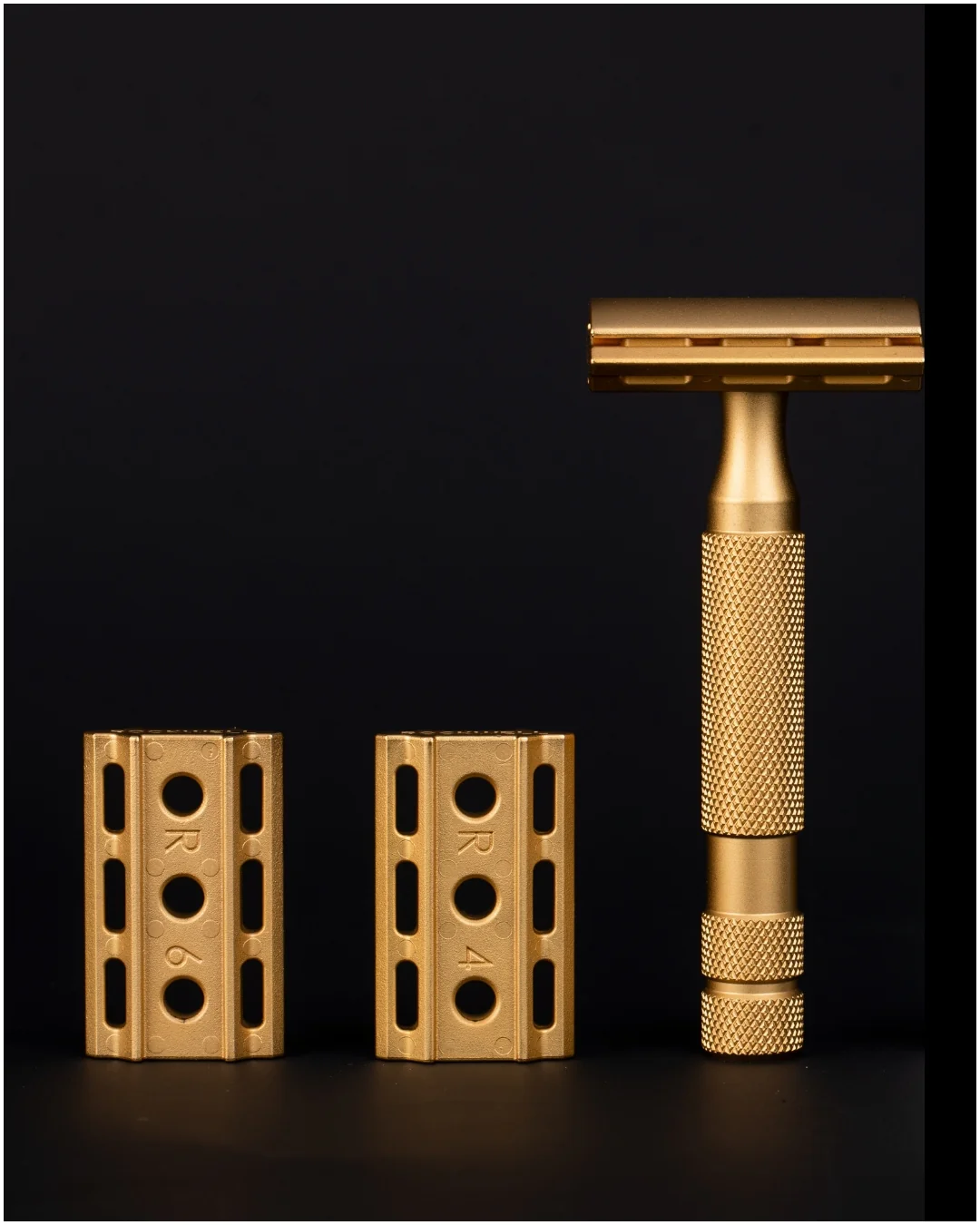 Rockwell 6S 24K Gold Stainless Steel Adjustable Razor - Image 6