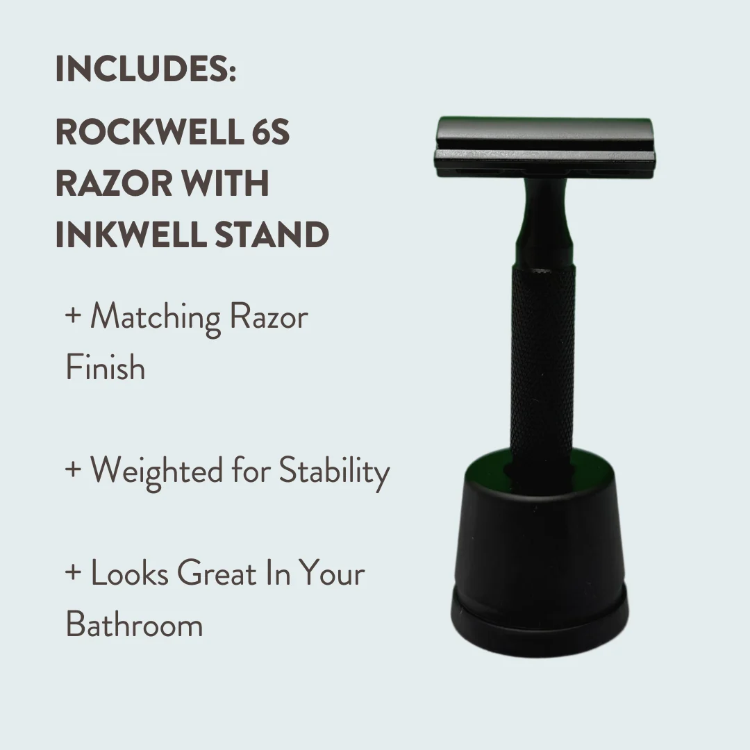Rockwell 6S Black Stainless Steel All-In-One Shave Kit - Image 5