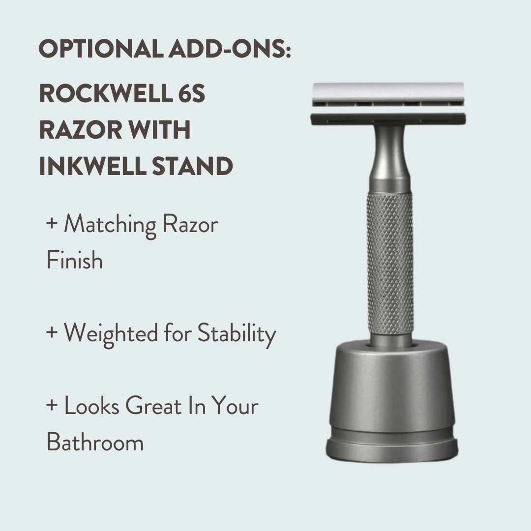 Rockwell 6S Matte Stainless Steel Adjustable Razor - Image 6